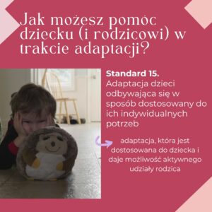 ONLINE: Adaptacja w żłobku: Jak wspierać dziecko i rodzica (18.04.2026)
