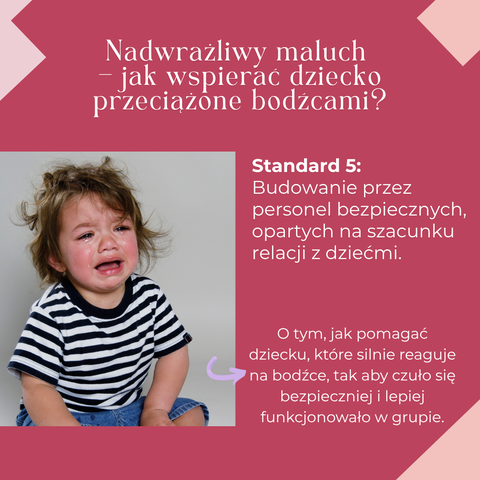 ONLINE: Nadwrażliwy maluch – jak wspierać dziecko przeciążone bodźcami?(27.07.26)